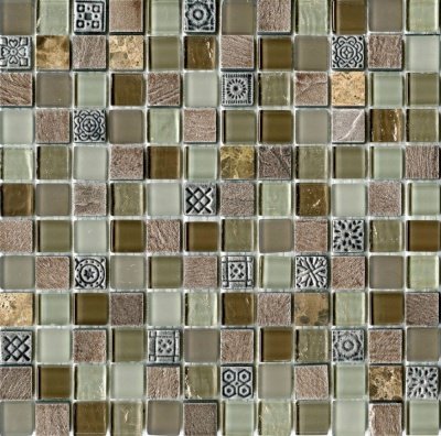 Испанская плитка L'Antic Colonial Mosaics Collection L242521741 TECNO GLASS COUNTRY 29.6 29.6
