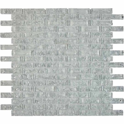 Китайская плитка Pixmosaic Стеклянная мозаика PIX706 (чип 1,5х6,2 см.) 30 30