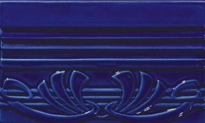 Итальянская плитка Grazia Epoque Terminale Deco Cobalt Craquele 12 20