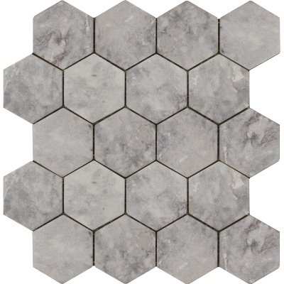 Китайская плитка StarMosaic Wild Stone Hexagon Lg Tumbled 74x74 27 30.5