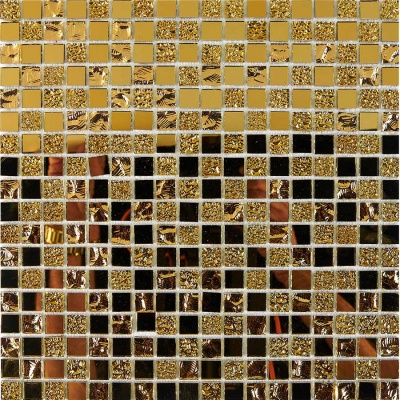 Китайская плитка Pixmosaic Стеклянная мозаика PIX710 (чип 1,5х1,5 см.) 30 30