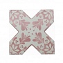 Becolors Cross Dec. Stencil Coral 13.25 13.25