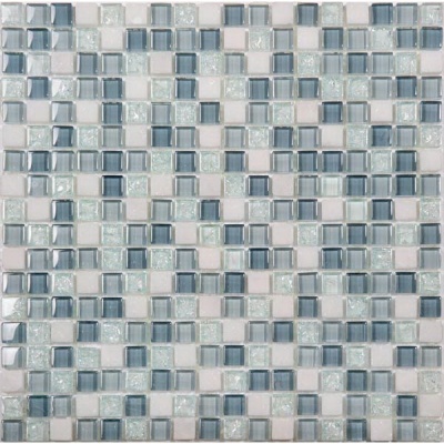 Китайская плитка NS-mosaic  Exclusive No-230 стекло камень(15*15*8) 30.5 30.5
