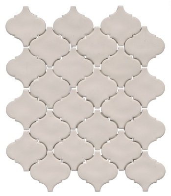 Российская плитка Kerama Marazzi Арабески Марокко KM2630M0041N Арабески Марокко серый светлый матовый  30х26