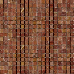 Marble Mosaic Red Travertine 30.5х30.5