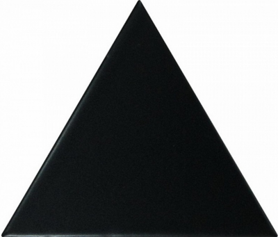 Испанская плитка Equipe Triangolo Scale Triangolo Black Matt 10.8 12.4