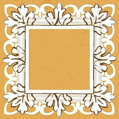 Плитка HGD/B525/TOB001 Декор Алмаш жёлтый глянцевый 9,8 9,8