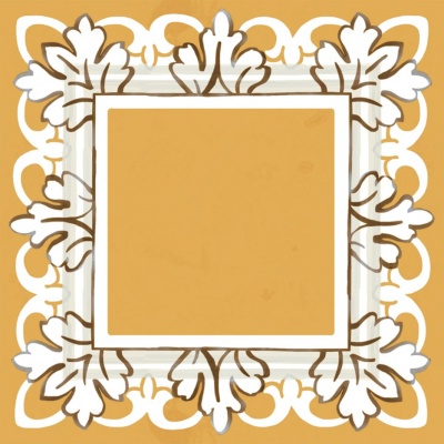 Российская плитка Kerama Marazzi Алмаш HGD/B525/TOB001 Декор Алмаш жёлтый глянцевый 9,8 9,8