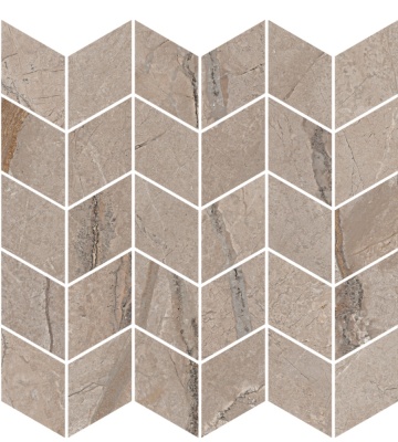 Российская плитка Kerama Marazzi Ифран KMD2MSM014BR Декор Ифран мозаичный бежевый светлый глянцевый обрезной 30 31,2