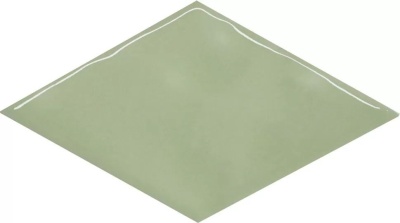 Российская плитка Kerama Marazzi Риад KMD2SRB008BN Декор Риад зелёный светлый глянцевый  13,5х7,8