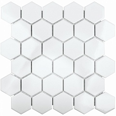 Hexagon small White Glossy (MT32000/IDL1001) 26.5 27.8