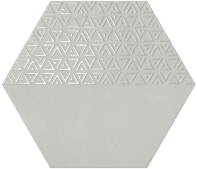 Испанская плитка Realonda Hexamix Hexamix Opal Deco Grey 28.5 33