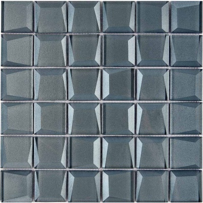 Китайская плитка Pixmosaic Стеклянная мозаика PIX739 (чип 4,8х4,8 см.) 30 30