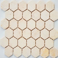 Crema Marfil MAT hex 18x30 305 295