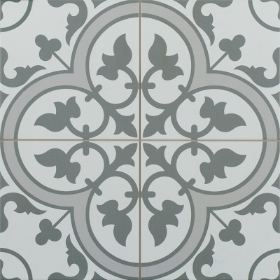 Турецкая плитка Etili Seramik Ornament Ledbury Slate Grey Pre-cut 45 45