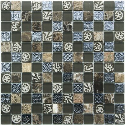 Китайская плитка NS-mosaic  Exclusive S-835 (2,3x2,3) 29.8 29.8