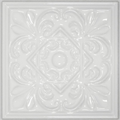 Испанская плитка Cevica Plus PLUS CLASSIC 1 WHITE ZINC 15 15