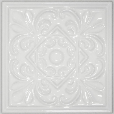 Испанская плитка Cevica Plus PLUS CLASSIC 1 WHITE ZINC 15 15