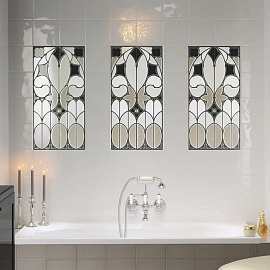 Pannello Fenice Gray Craquele 80х40