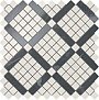 Atlas Concorde Marvel Pro Cremo Mix Diagonal Mosaic (цвета Cremo+Noir)  30.5 30.5