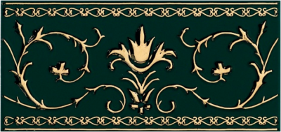 Итальянская плитка Petracer's Grand Elegance Gold Petracer's Grand Elegance Gold Narciso-A Oro Verde 10 20