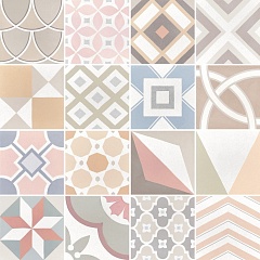 EQUIPE CAPRICE DECO Patchwork Pastel (16 видов паттерна) 20 20