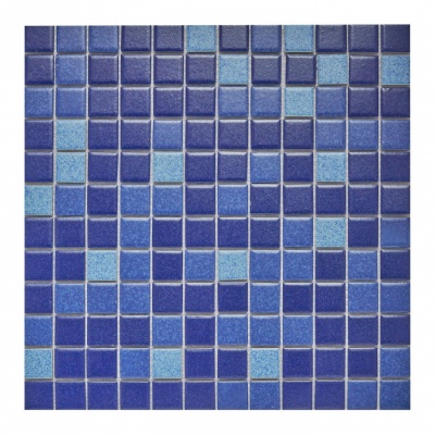 Китайская плитка Pixmosaic Керамическая мозаика PIX648 (чип 2,5х2,5 см.) 31.5 31.5