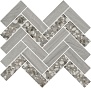 T042/SG5267 Декор Монтиони мозаичный серый 34 35,5
