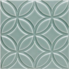 ADNE4147 Relieve Botanical Sea Green 15 15