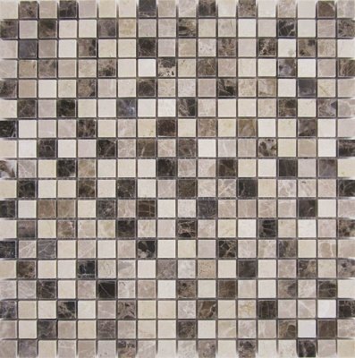 Китайская плитка DonnaMosaic Каменная мозаика QS-048-15P/8 30.5 30.5