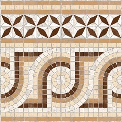 Via Appia Cenefa Nola-PR Marron 43.5 43.5