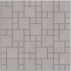 Плитка SG185/002 Декор Александрия серый мозаичный 30 30
