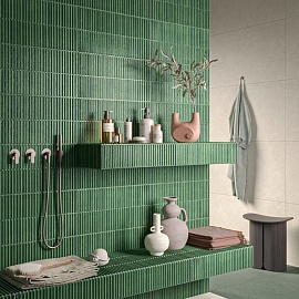 STRIPES GREEN GLOSSY RET 05233