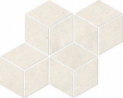 Плитка Raw White Mosaico Esagono 30 35