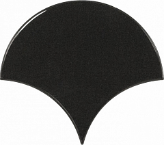 Плитка Scale Fan Black 10.6 12