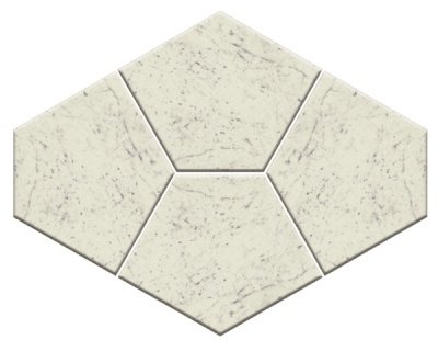 Российская плитка Jet-mosaic Pentagon MPEN-CMIX 19.1 24.3