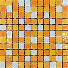 Плитка Мозаика из стекла PIX010 (чип 25x25 мм) 30 30