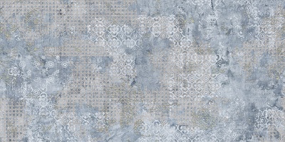 Испанская плитка Aparici Rug Rug Blue Natural 49,75 99,55