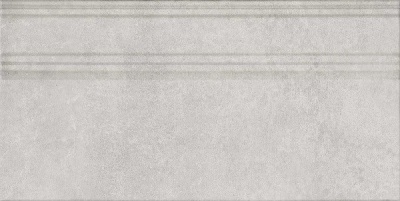 Российская плитка Kerama Marazzi Догана FME021R Плинтус Догана серый светлый матовый обрезной 20 40