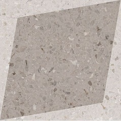 Natural Drops Rhombus Decor Taupe 18.5 18.5