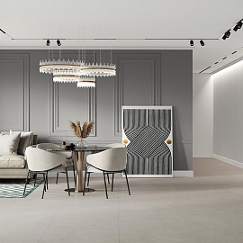 Spectra Bianco Керамогранит 80х80 Лаппатированный