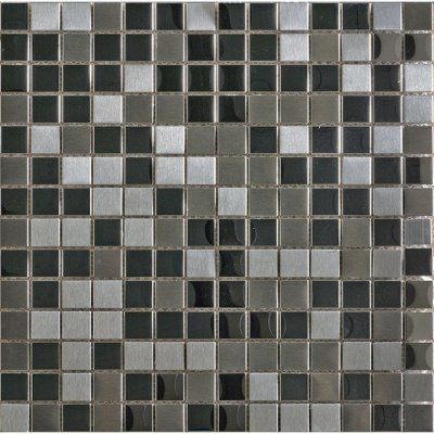 Испанская плитка L'Antic Colonial Mosaics Collection L153401521 Metal Acero Highlights 30.5 30.5