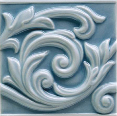 Плитка GRAZIA CERAMICHE ESSENZE Voluta Genziana 13х13 (Италия) GRAZIA CERAMICHE ESSENZE Voluta Genziana 13х13