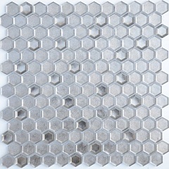 Argento grani hexagon 23x13 30 30