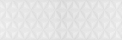 Российская плитка Kerama Marazzi Диагональ 12119R Диагональ белый структура обрезной 25 75