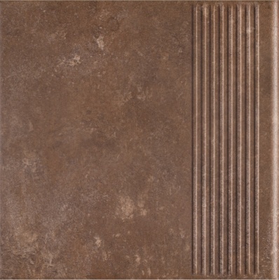 Польская плитка Paradyz Ilario Brown Ilario Brown Stopnica Prosta 29,5 29,5