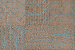 Mat Sandal Dec Blu Mix 6 20 20