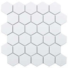 Hexagon small White Matt (MT31000/LJ5108/IDL1005) 27.2 28.2