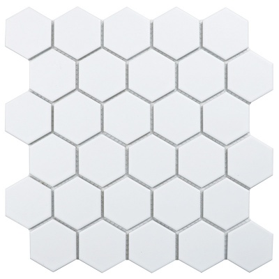 Китайская плитка StarMosaic Hex, Octagon, Triangolo Hexagon small White Matt (MT31000/LJ5108/IDL1005) 27.2 28.2