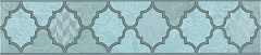 Плитка OP/A27/6331 Бордюр Фоскари бирюзовый 25х5.4 (Россия) OP/A27/6331 Бордюр Фоскари бирюзовый 25х5.4